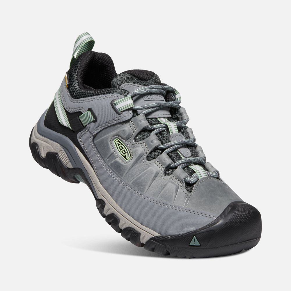 Keen Wandelschoenen Dames Grijs/Zwart - Targhee Iii Waterproof - 09627-SWAF